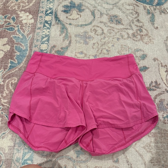 Women's Sonic Pink Speed Up High-Rise 4” shorts - Picture 4 of 4